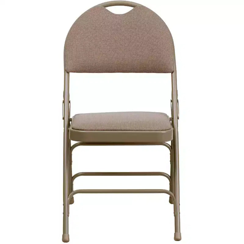 Chaise pliante rembourrée Emma et Oliver, lot de 2, facile à transporter, pour la maison et le bureau, pour fêtes et événements