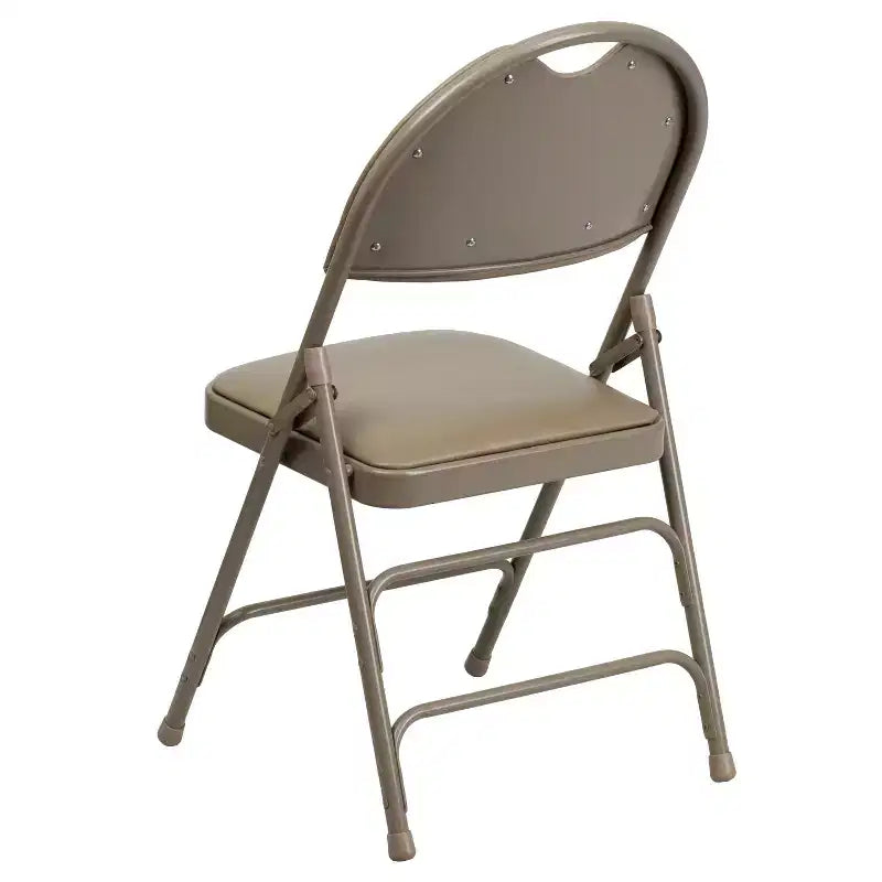 Chaise pliante rembourrée Emma et Oliver, lot de 2, facile à transporter, pour la maison et le bureau, pour fêtes et événements