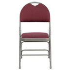 Chaise pliante rembourrée Emma et Oliver, lot de 2, facile à transporter, pour la maison et le bureau, pour fêtes et événements
