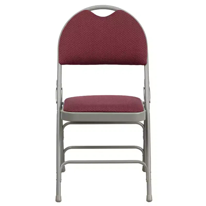 Chaise pliante rembourrée Emma et Oliver, lot de 2, facile à transporter, pour la maison et le bureau, pour fêtes et événements