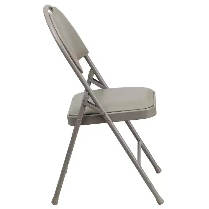 Chaise pliante rembourrée Emma et Oliver, lot de 2, facile à transporter, pour la maison et le bureau, pour fêtes et événements