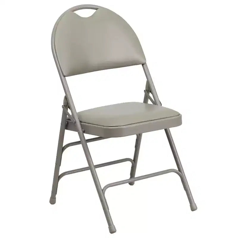 Chaise pliante rembourrée Emma et Oliver, lot de 2, facile à transporter, pour la maison et le bureau, pour fêtes et événements