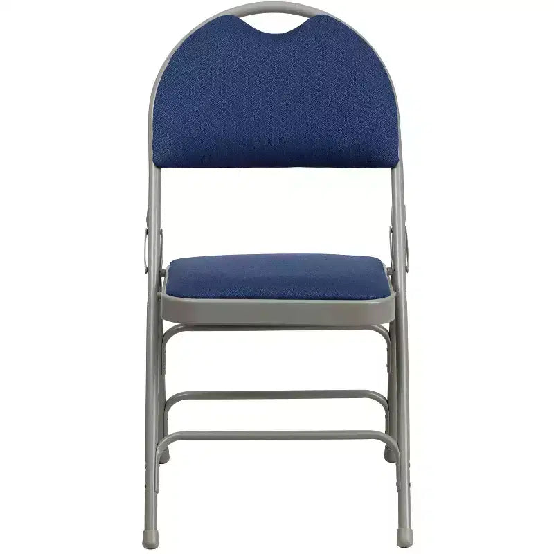 Chaise pliante rembourrée Emma et Oliver, lot de 2, facile à transporter, pour la maison et le bureau, pour fêtes et événements
