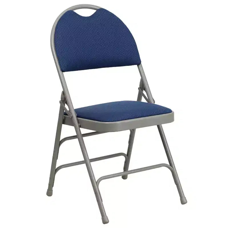 Chaise pliante rembourrée Emma et Oliver, lot de 2, facile à transporter, pour la maison et le bureau, pour fêtes et événements