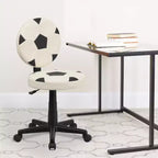 Chaise de Bureau pivotante Emma et Oliver pour le Travail au Football