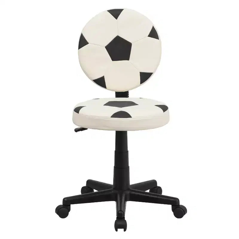 Chaise de Bureau pivotante Emma et Oliver pour le Travail au Football