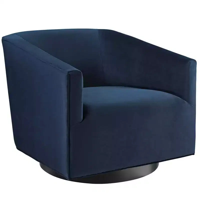 Lot de 2 chaises pivotantes Twist en velours de performance - Modway