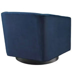 Lot de 2 chaises pivotantes Twist en velours de performance - Modway