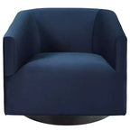 Lot de 2 chaises pivotantes Twist en velours de performance - Modway