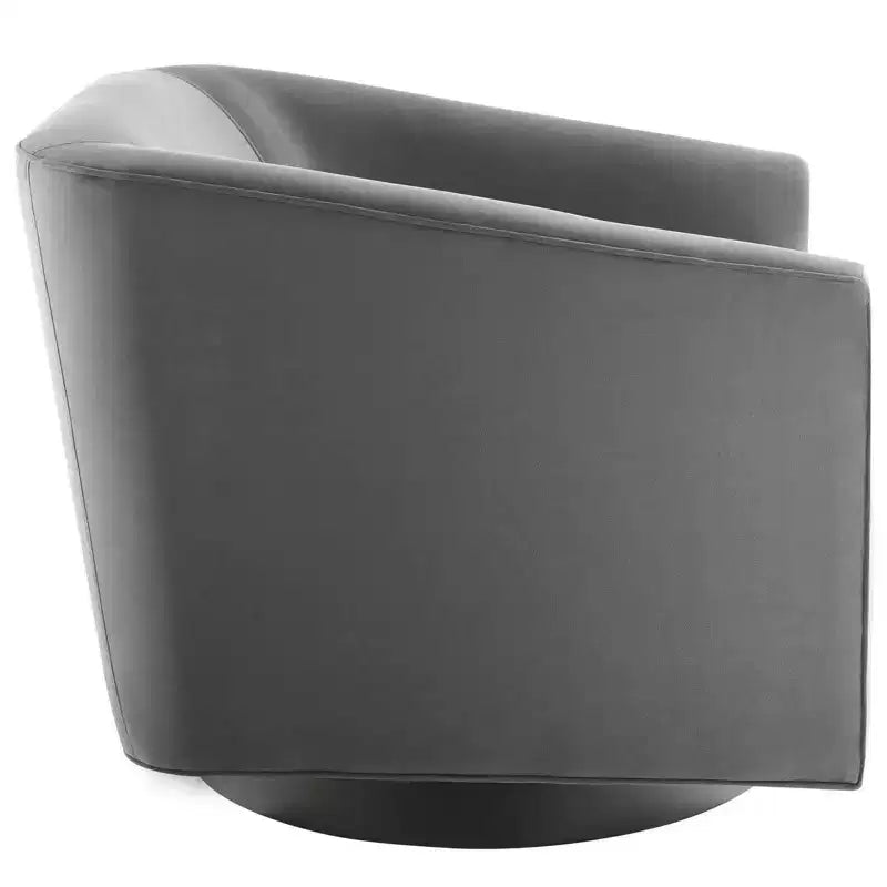 Lot de 2 chaises pivotantes Twist en velours de performance - Modway