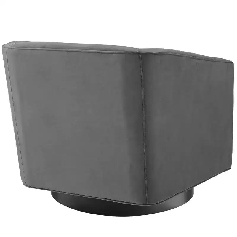 Lot de 2 chaises pivotantes Twist en velours de performance - Modway