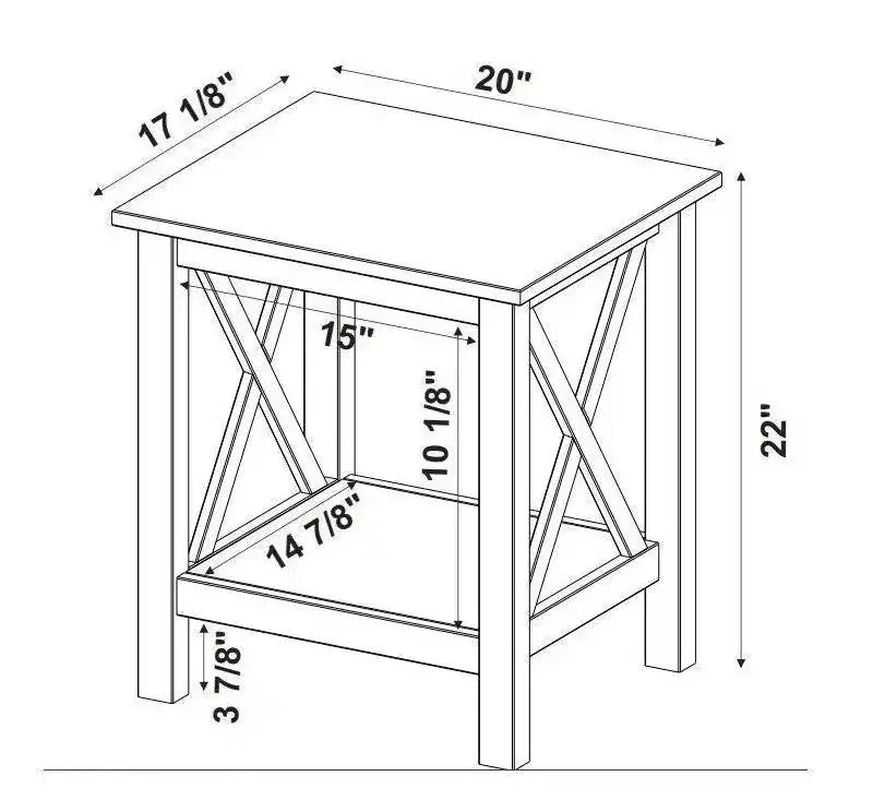 Table d'appoint Davis - Linon