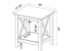 Table d'appoint Davis - Linon