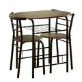 Buylateral 3pc Bistro Compact Dining Sets