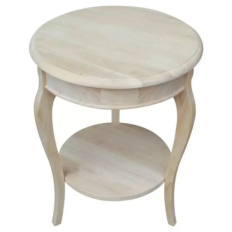 Table d'appoint International Concepts Cambria en bois massif