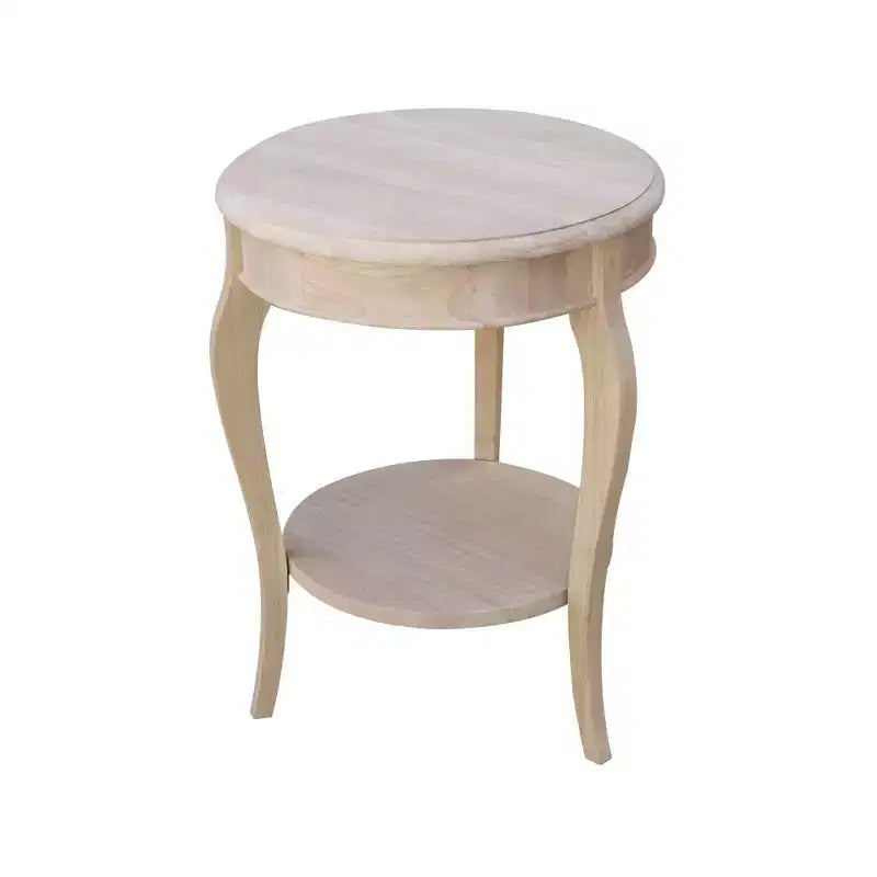 Table d'appoint International Concepts Cambria en bois massif