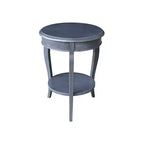 Table d'appoint International Concepts Cambria en bois massif