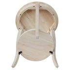 Table d'appoint International Concepts Cambria en bois massif