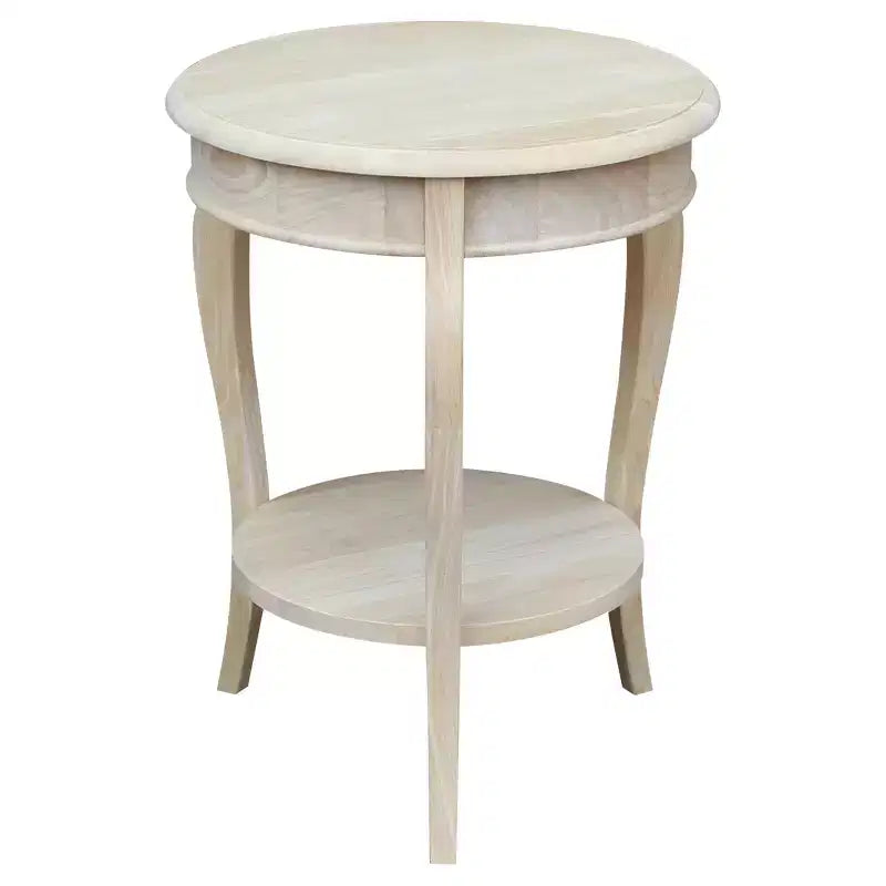 Table d'appoint International Concepts Cambria en bois massif