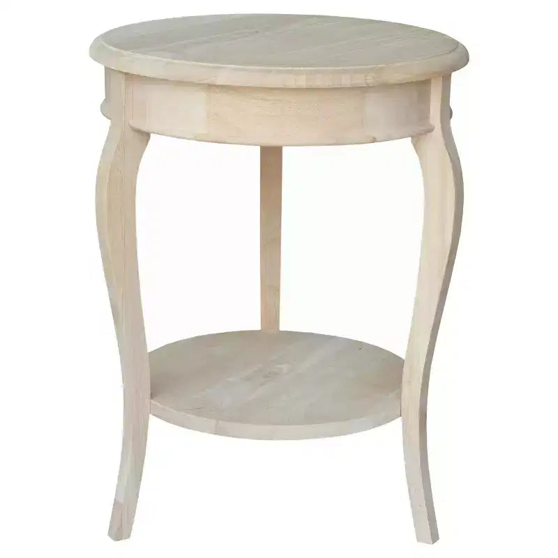 Table d'appoint International Concepts Cambria en bois massif
