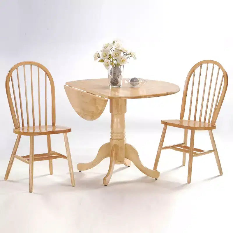 Table de salle à manger 42 Mason Round Dual Drop Leaf - International Concepts