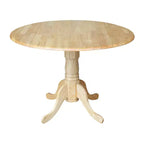 Table de salle à manger 42 Mason Round Dual Drop Leaf - International Concepts