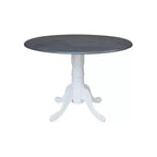 Table de salle à manger 42 Mason Round Dual Drop Leaf - International Concepts