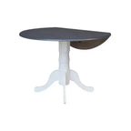 Table de salle à manger 42 Mason Round Dual Drop Leaf - International Concepts