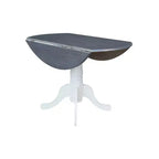Table de salle à manger 42 Mason Round Dual Drop Leaf - International Concepts