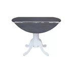 Table de salle à manger 42 Mason Round Dual Drop Leaf - International Concepts