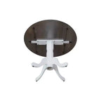Table de salle à manger 42 Mason Round Dual Drop Leaf - International Concepts