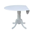 Table de salle à manger 42 Mason Round Dual Drop Leaf - International Concepts