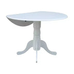 Table de salle à manger 42 Mason Round Dual Drop Leaf - International Concepts