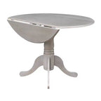 Table de salle à manger 42 Mason Round Dual Drop Leaf - International Concepts