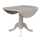 Table de salle à manger 42 Mason Round Dual Drop Leaf - International Concepts
