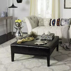 Repose-pieds cocktail Fulton Square - HUD8237 - Noir - Safavieh Couture