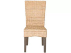 Chaise de salle à manger en osier Ozias 19 H (lot de 2) - SEA8014 - Safavieh