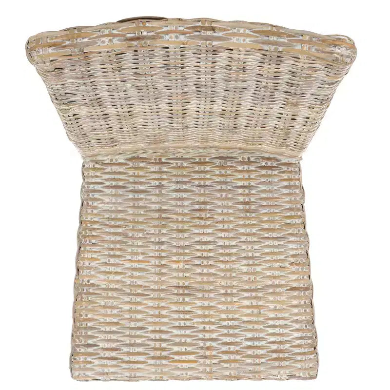 Chaise de salle à manger en osier Ozias 19 H (lot de 2) - SEA8014 - Safavieh