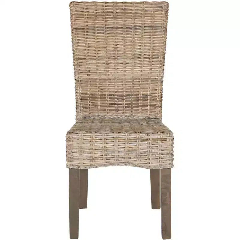 Chaise de salle à manger en osier Ozias 19 H (lot de 2) - SEA8014 - Safavieh
