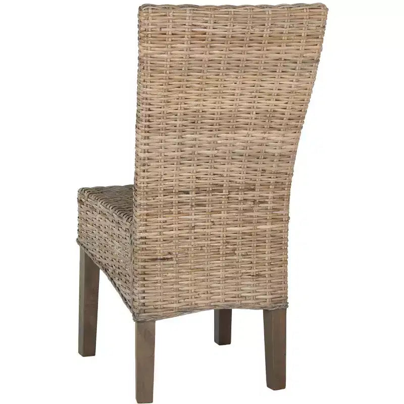 Chaise de salle à manger en osier Ozias 19 H (lot de 2) - SEA8014 - Safavieh