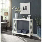 Table Console Breighton Home Xavier avec Étagère