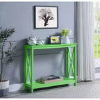 Table Console Breighton Home Xavier avec Étagère