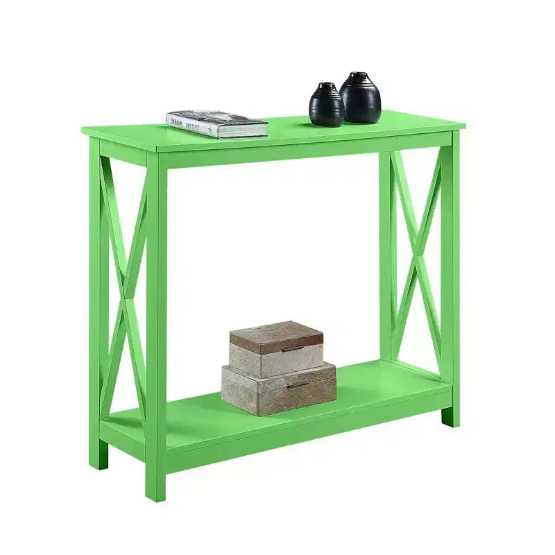 Table Console Breighton Home Xavier avec Étagère