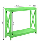 Table Console Breighton Home Xavier avec Étagère