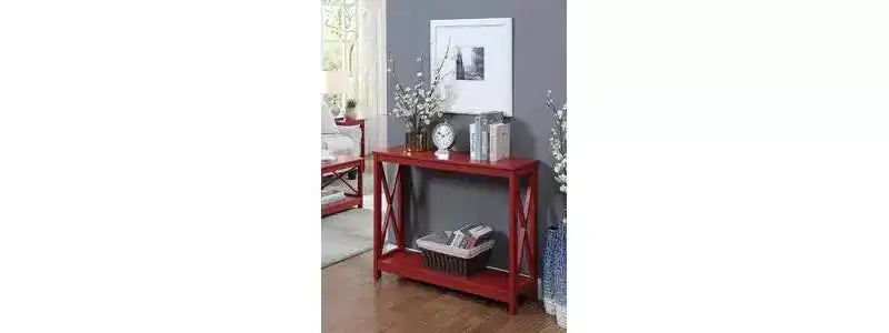 Table Console Breighton Home Xavier avec Étagère