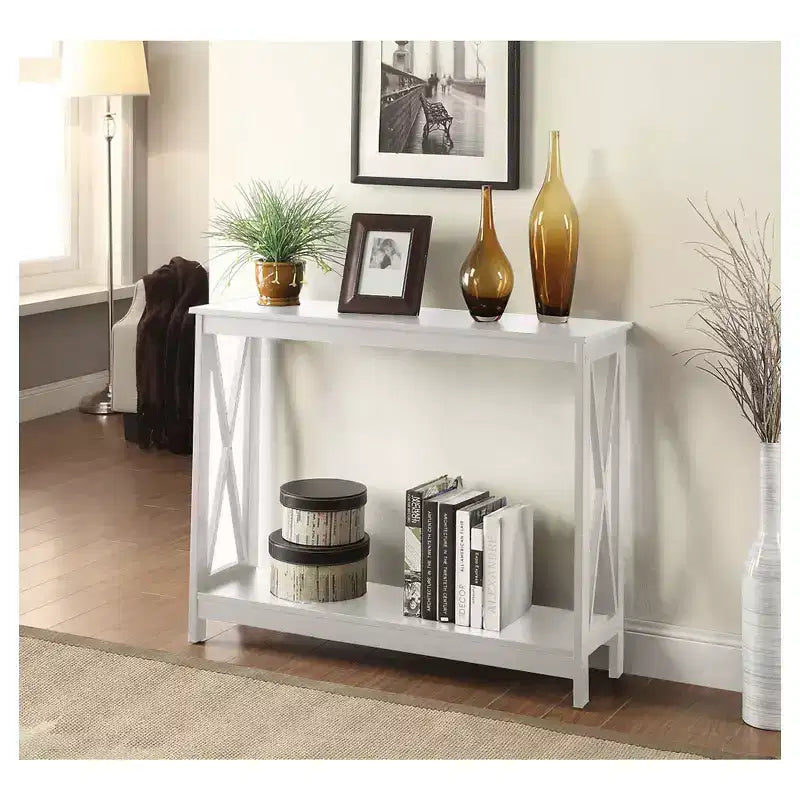 Table Console Breighton Home Xavier avec Étagère