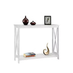 Table Console Breighton Home Xavier avec Étagère
