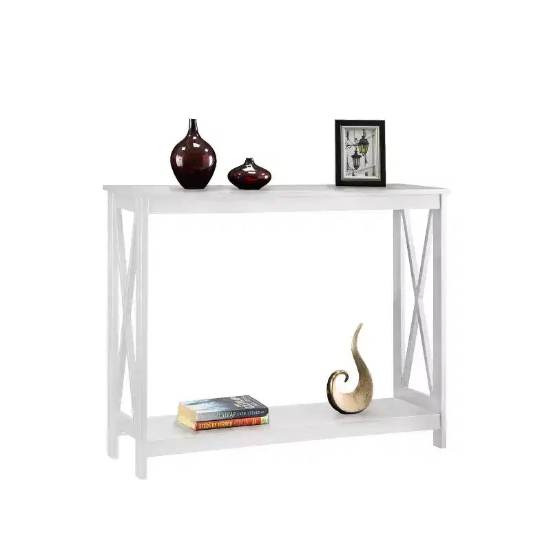 Table Console Breighton Home Xavier avec Étagère