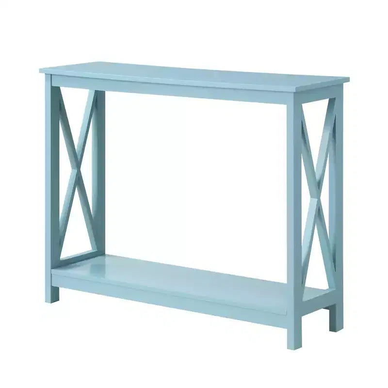 Table Console Breighton Home Xavier avec Étagère