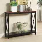Table Console Breighton Home Xavier avec Étagère